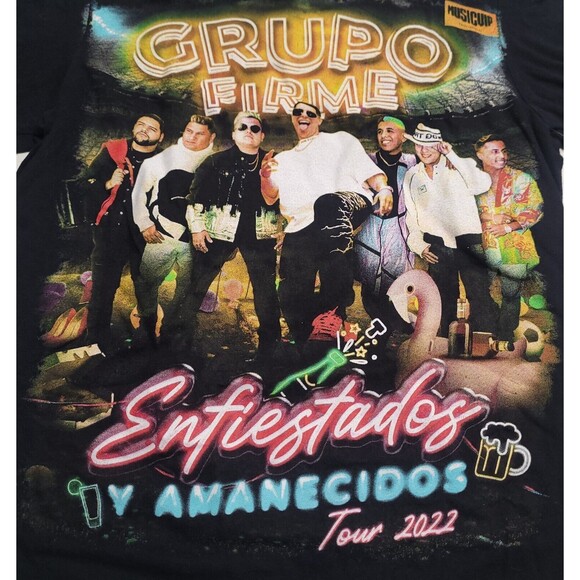 Grupo Firme 2022 Stadium Tour Enfiestados Y Amanecidos Made In USA MUSICVIP S - Picture 6 of 7